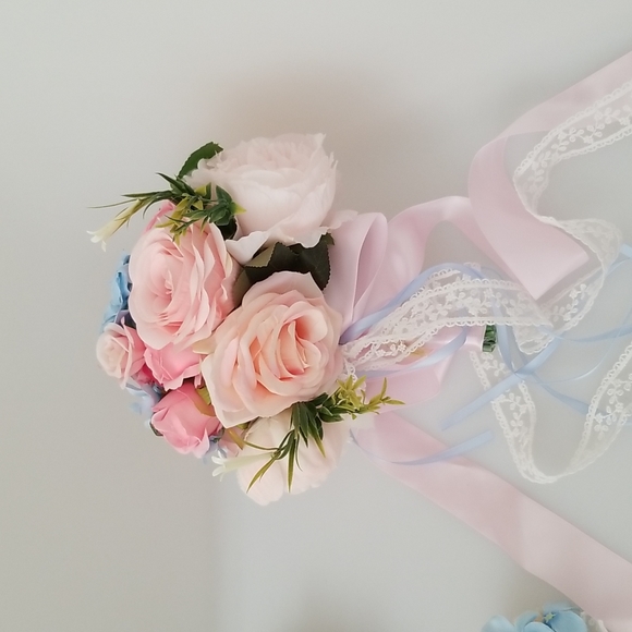 Bundle of 5 Wedding Bridal Bouquet Set - Picture 3 of 13